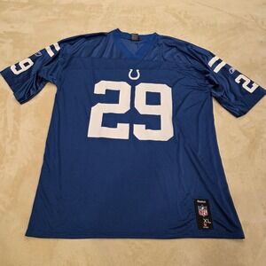 Vintage Indianapolis Colts Joseph Addai #29 Jersey Blue Men's XL Reebok NFL